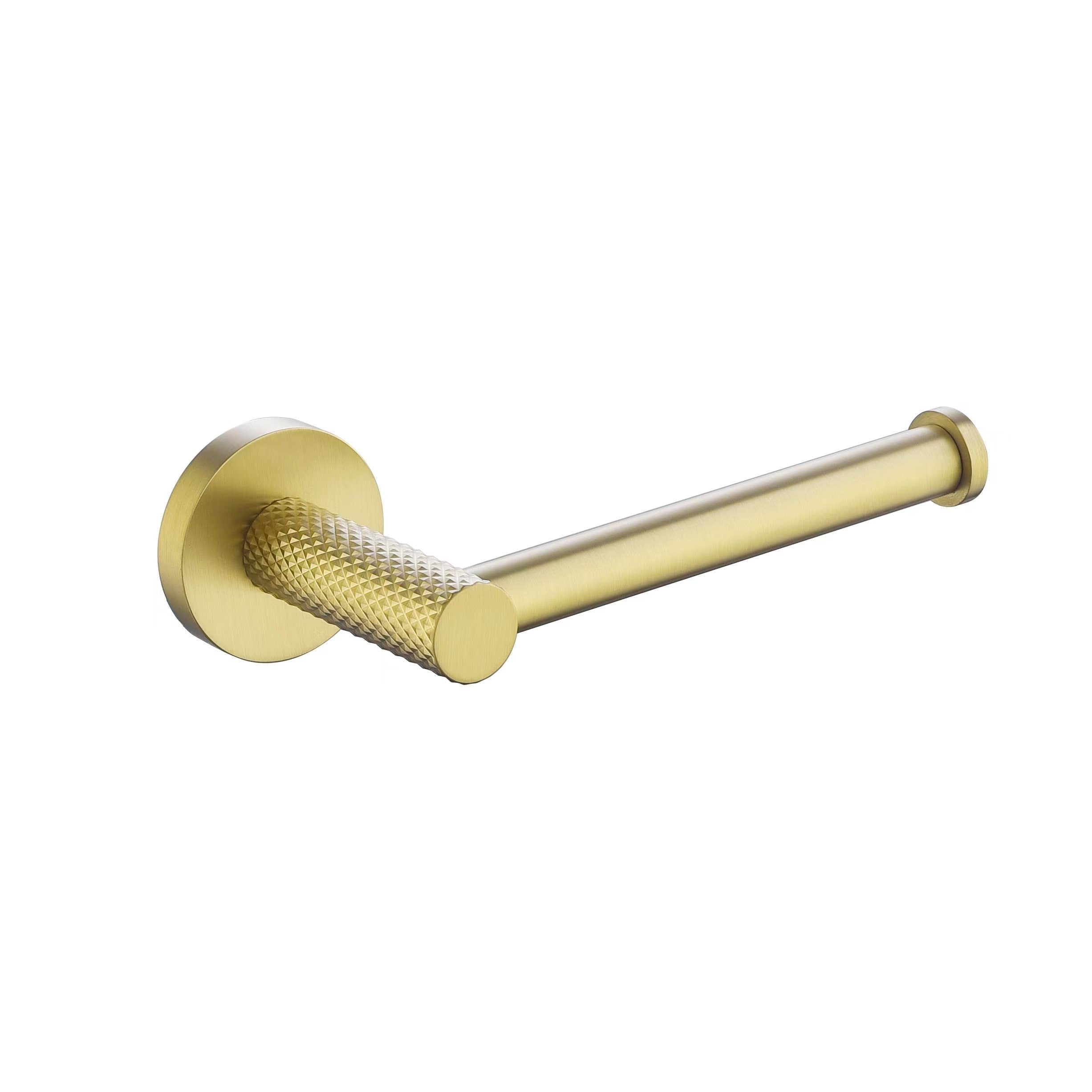 TIARA Toilet Roll Holder Brushed Brass