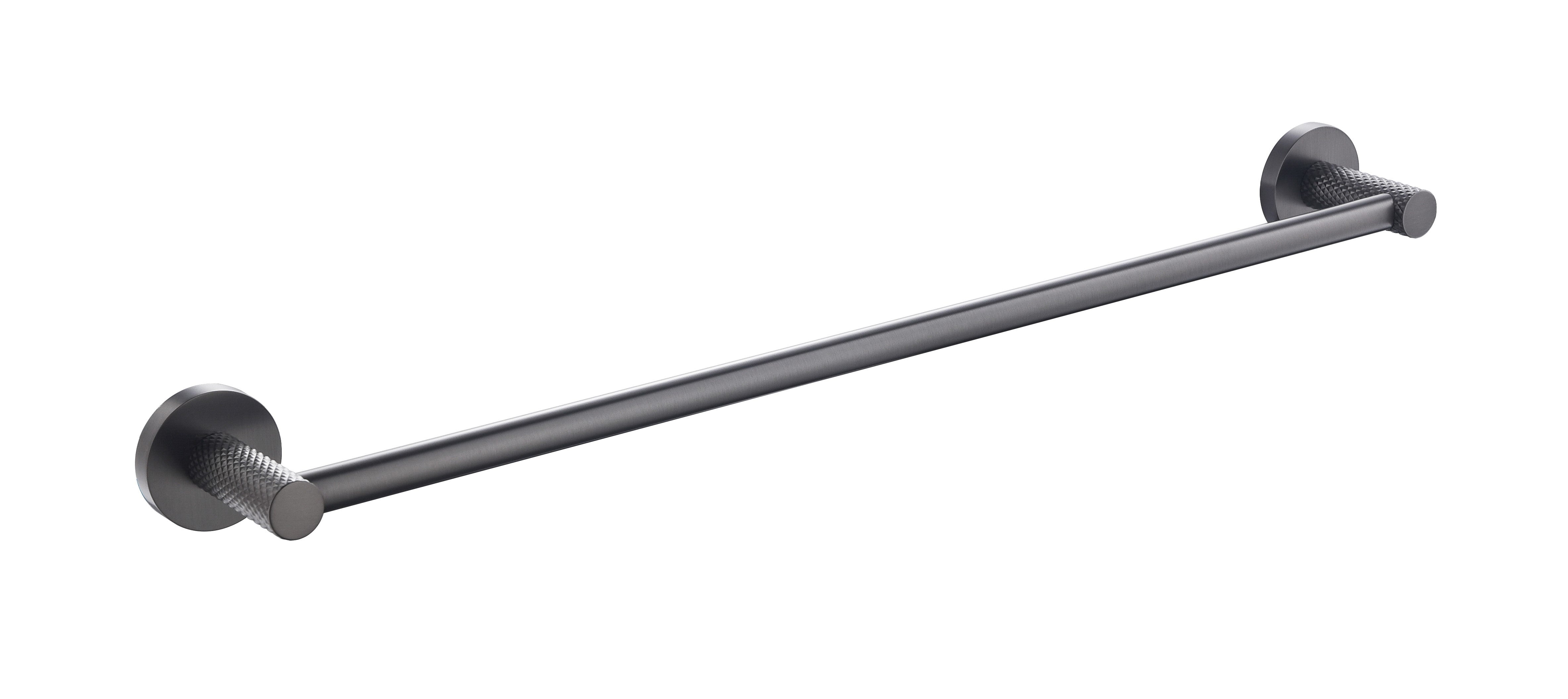 TIARA 600mm Single Towel Rail Gun Metal