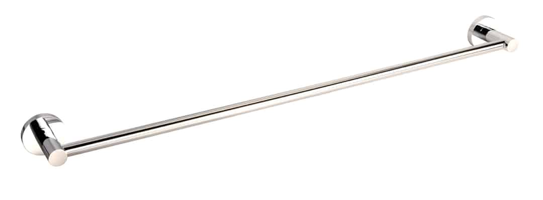 JESS 750mm Single Towel Rail Brushed Nickel