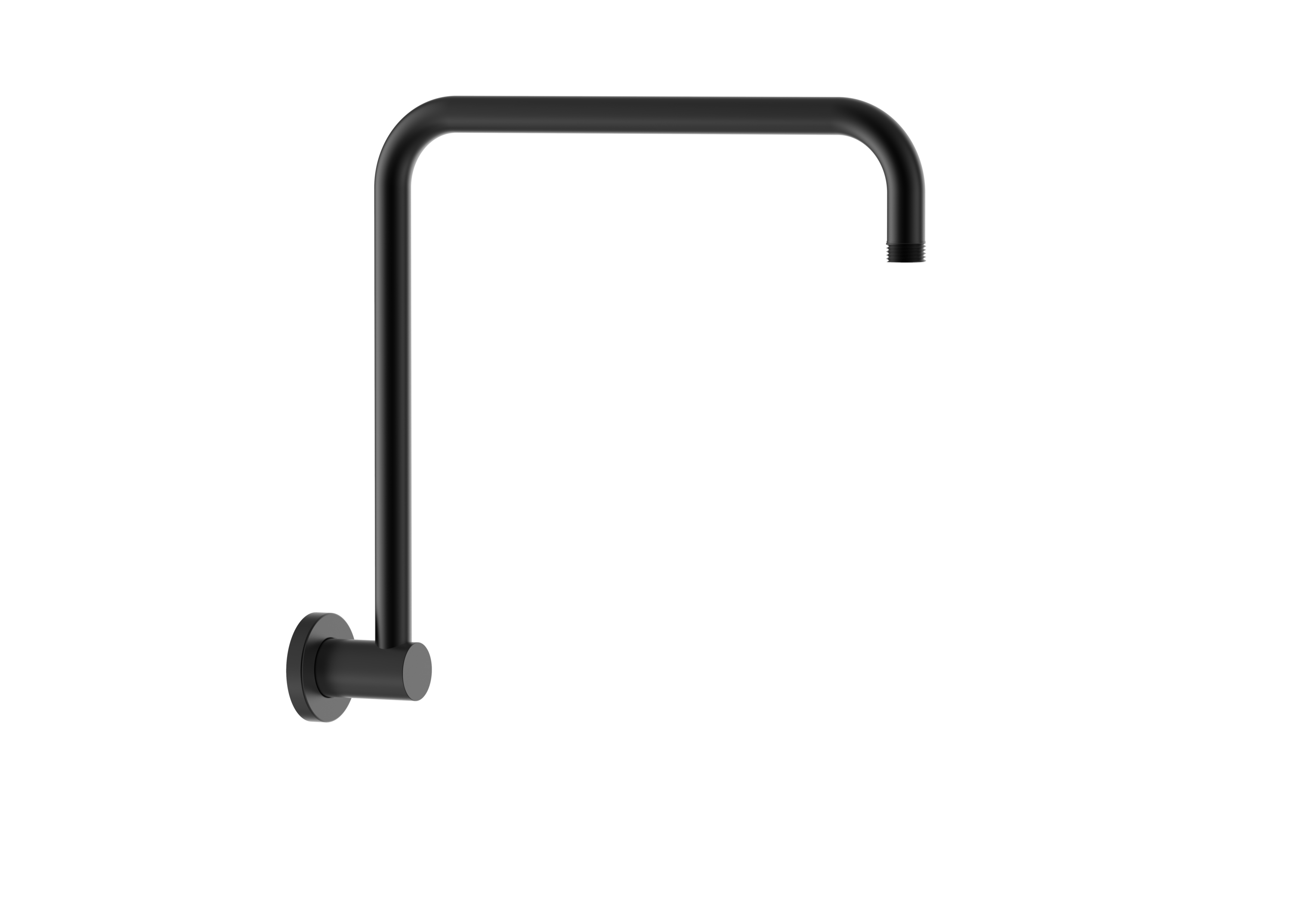 DOCCIA U Shape Rise Up Arm Matte Black