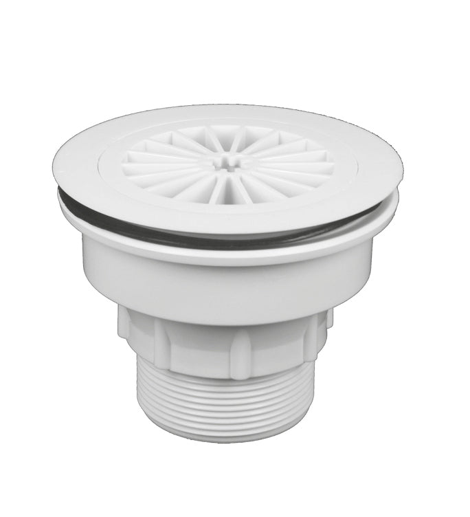 SMC Shower Base with Stainless Steel Channel