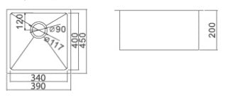 IMPACT 27L Undermount Sink