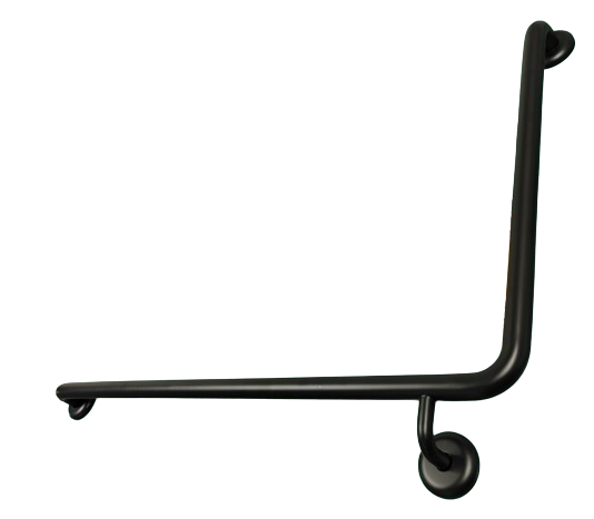 MOBI CARE 950 x 600 Grab Rail Matte Black