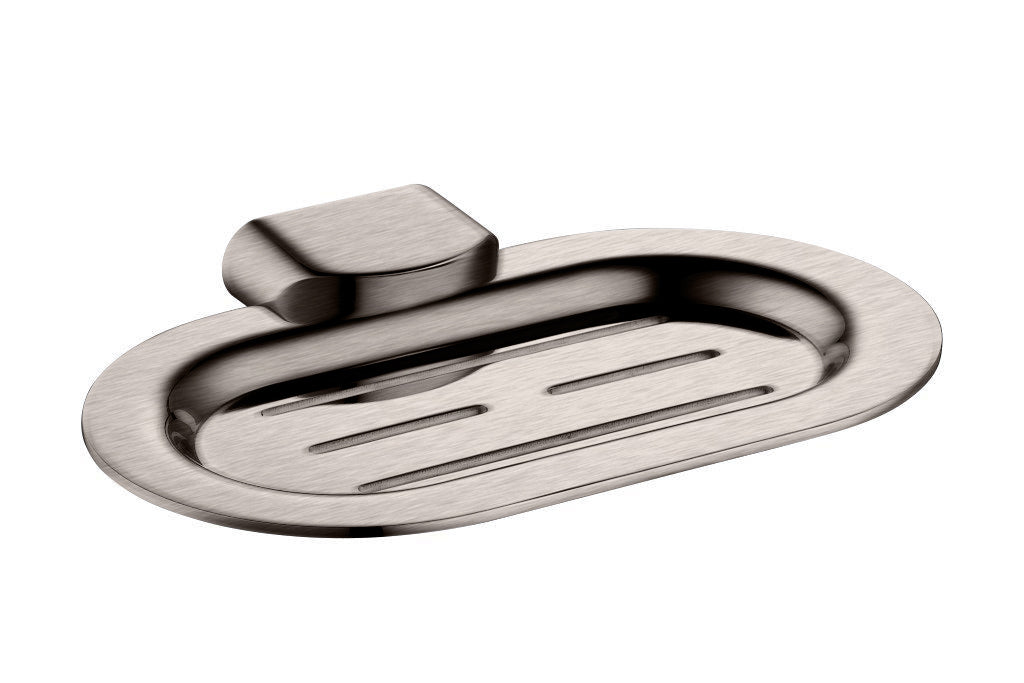 KENZO Soap Dish Brushed Nickel