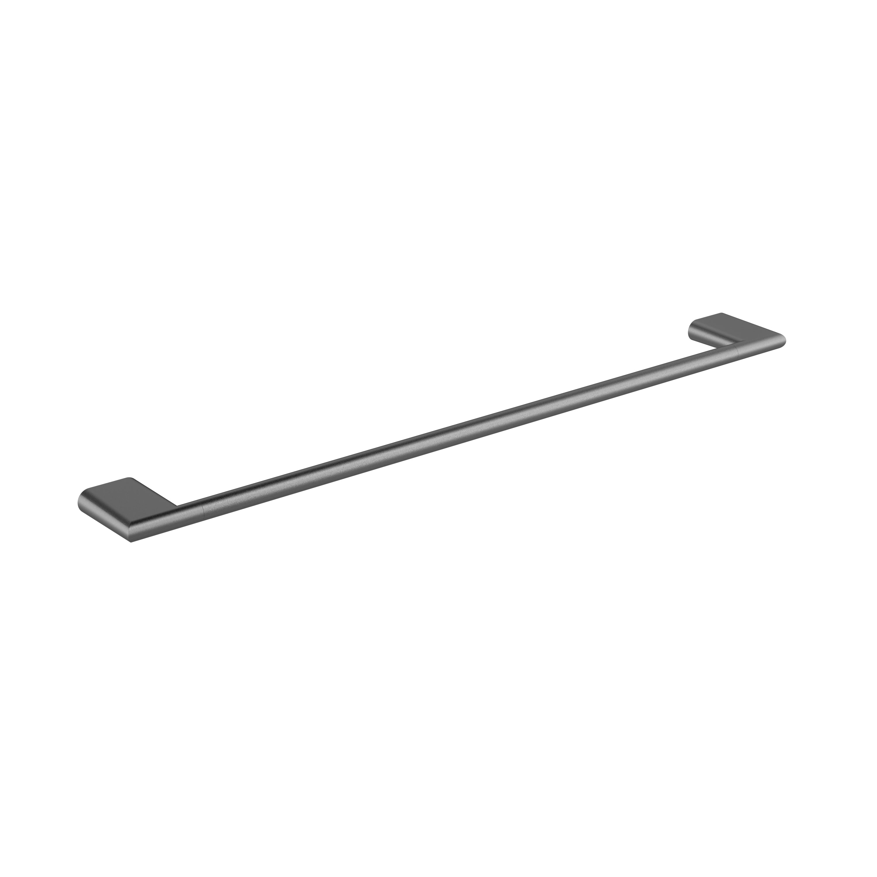 KENZO 600mm Single Towel Rail Gun Metal