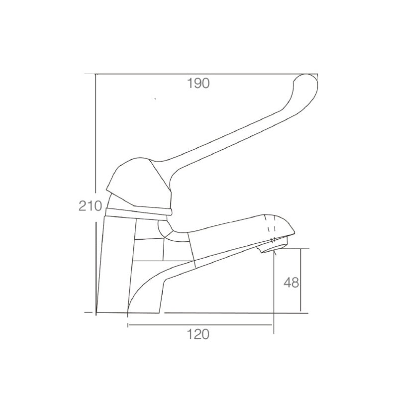 MOBI CARE Fixed Basin Mixer