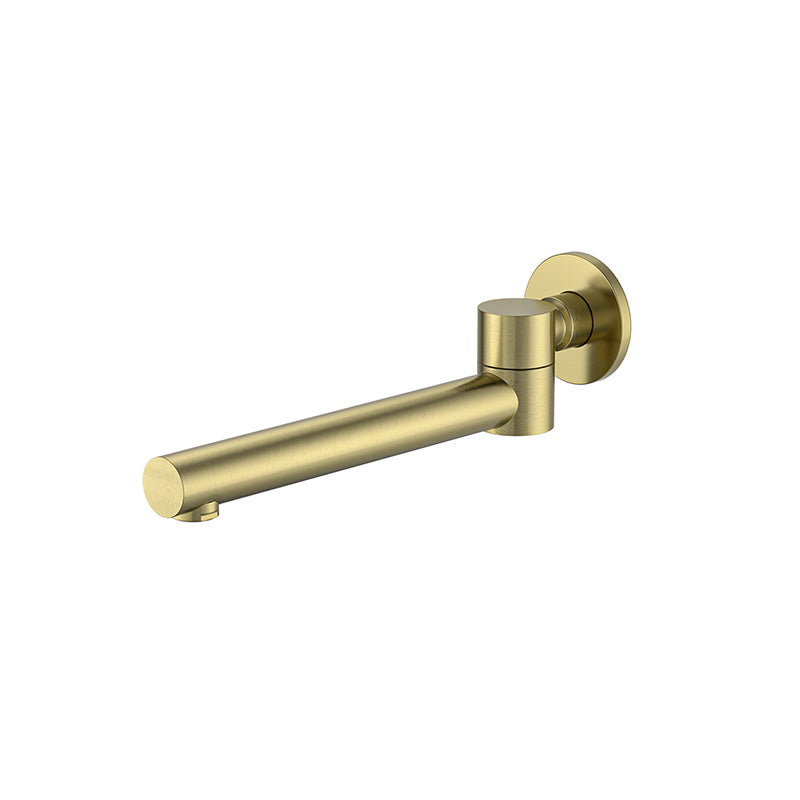 JESS Swivel Bath Spout Brushed Brass