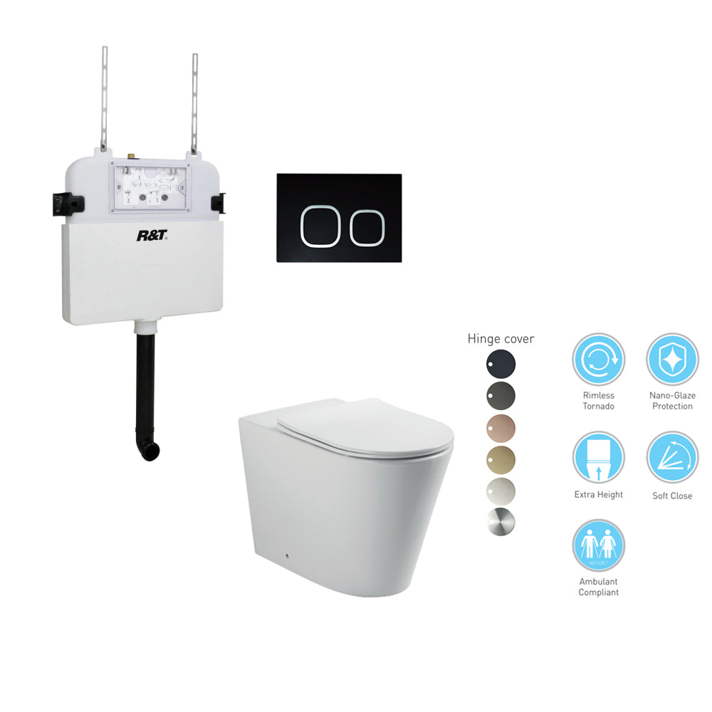 BELLA In-Wall Toilet Suite with Button