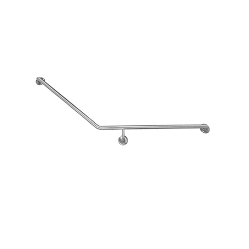 MOBI CARE Curved Grab Rail - Left Hand Chrome