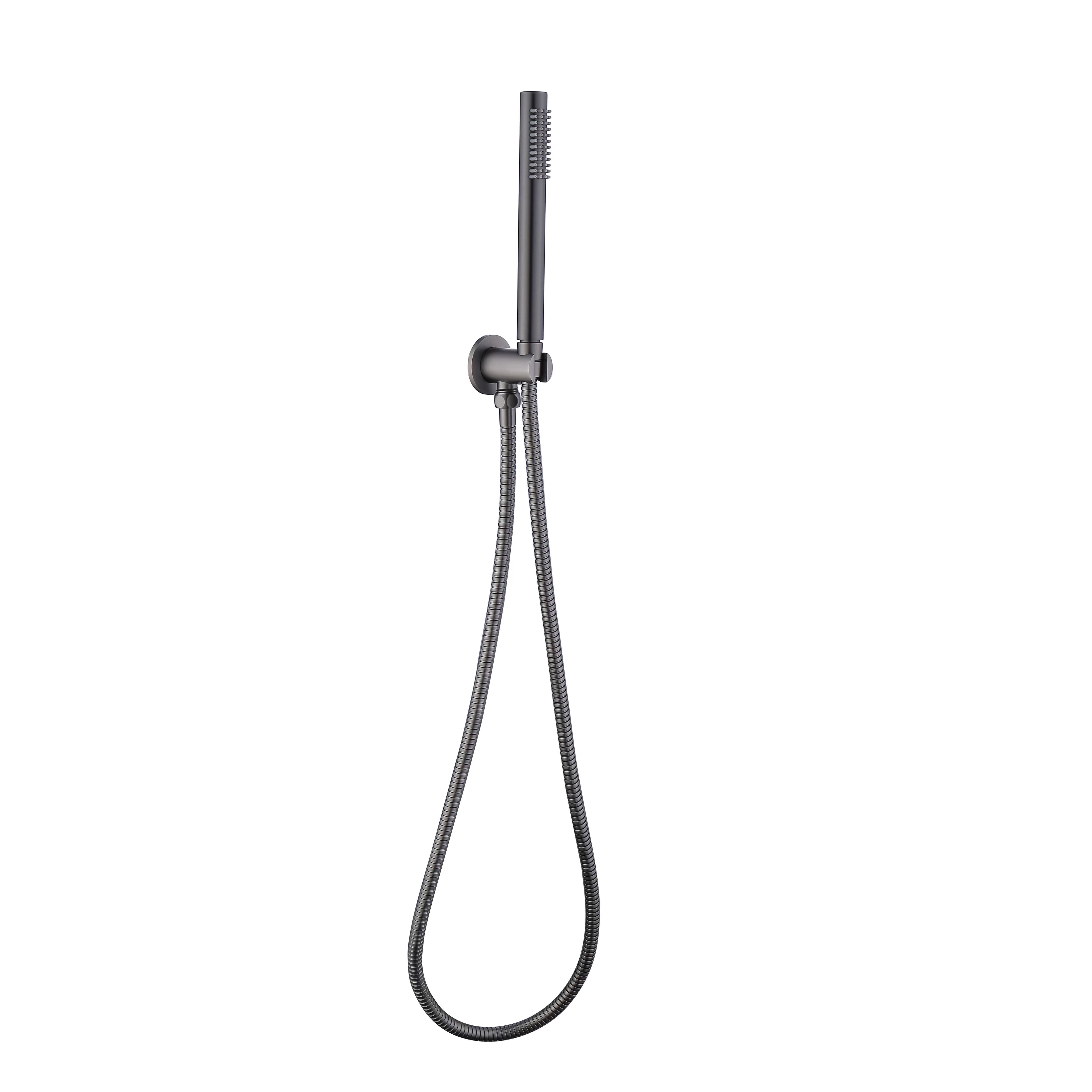 RAINJET Shower Head on Bracket Gun Metal