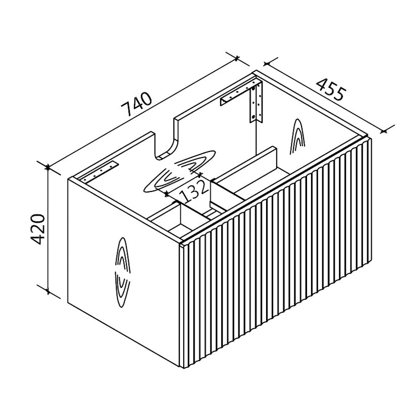 VIIVO Wall Hung 750mm