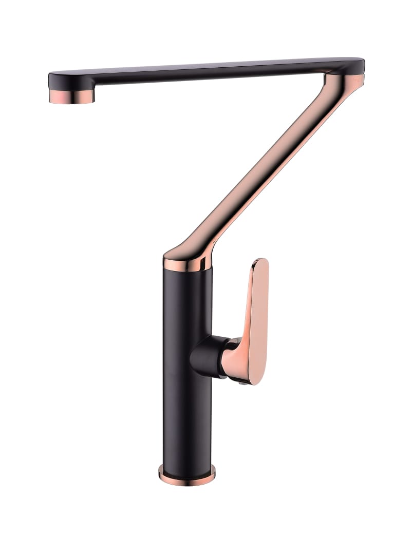 EXON7 Sink Mixer Rose Gold/Black