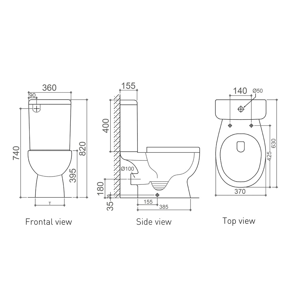 STYLO Toilet Suite