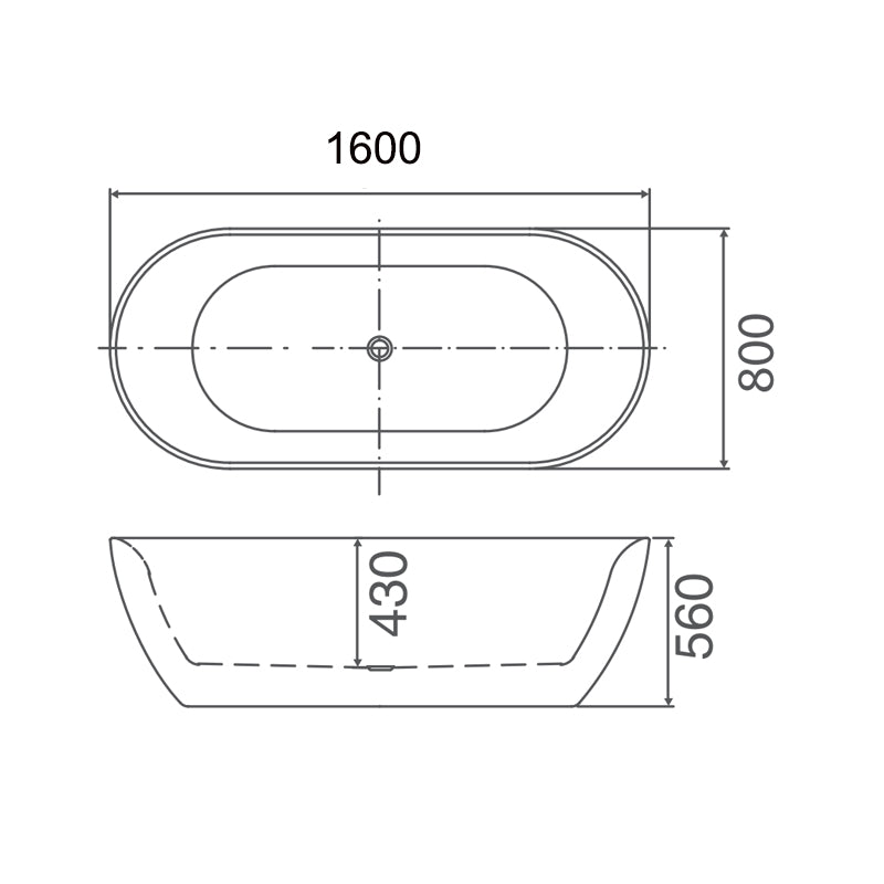 SORRENTO Free Standing Bath Tub