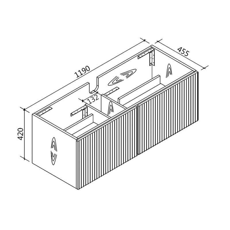 VIVO Wall Hung 1200mm