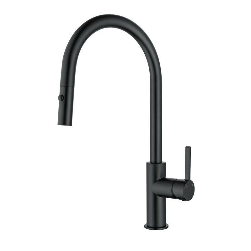 KENZO Pull Out Sink Mixer Matte Black
