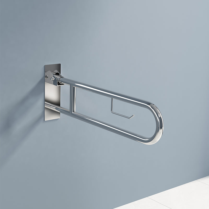 U-SHAPE 800mm Folding Grab Rail
