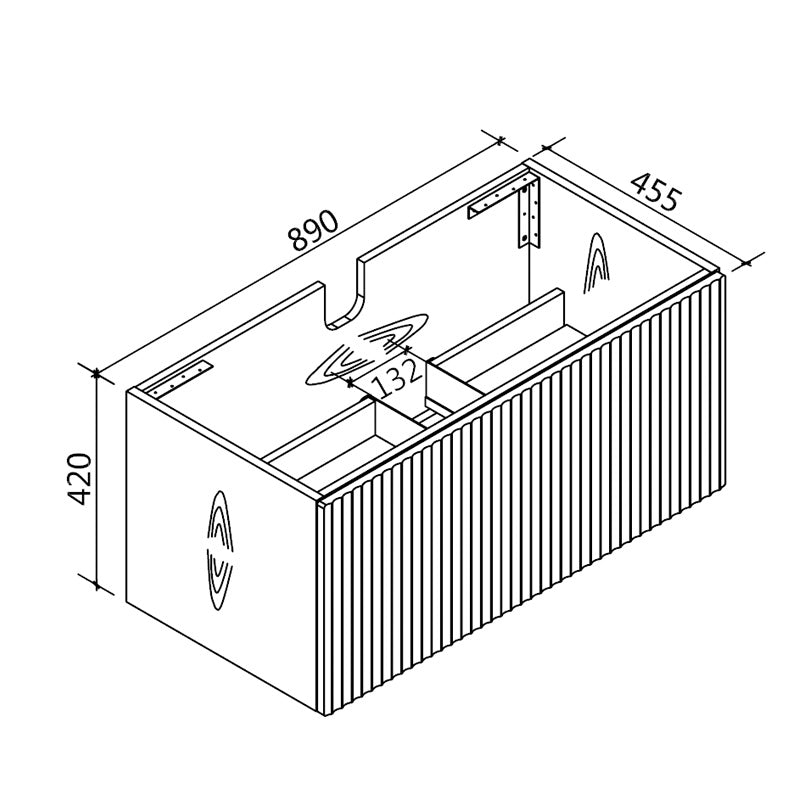 VIIVO Wall Hung 900mm