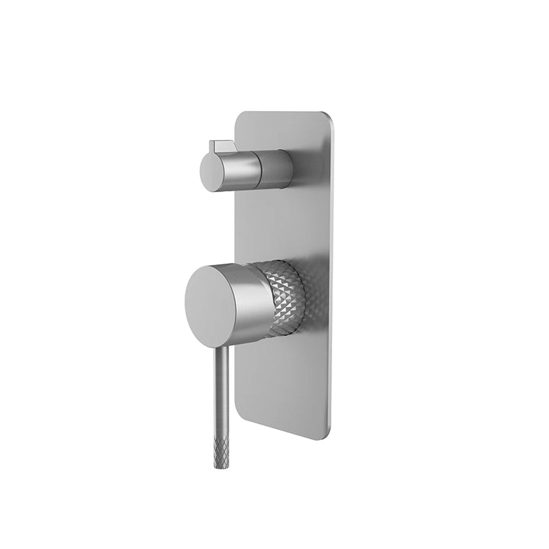 TIARA Shower Mixer with Diverte Brushed Nickel