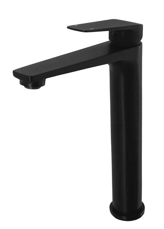 NOIR tower basin mixer in Matte Black