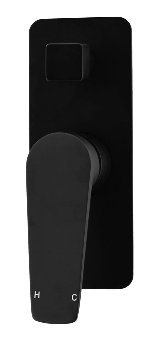 NOIR shower diverter mixer in Matte Black