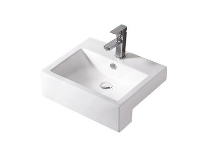 FABBRIS II semi-recess basin