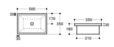 QUBI-II under counter basin