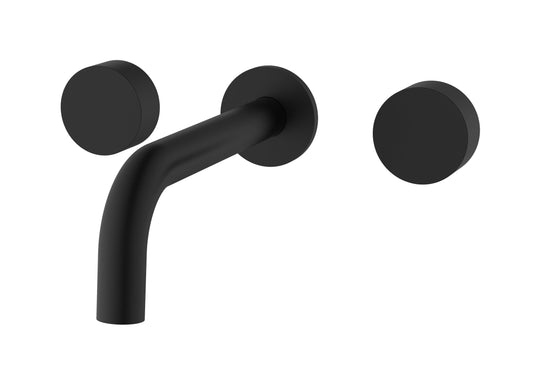 VIVO Basin/Bath set with hot and cold handle in Matte Black