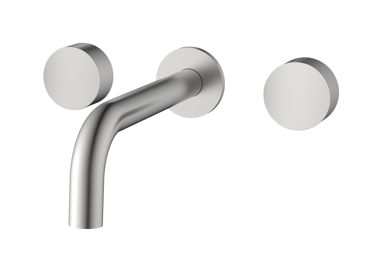 VIVO Basin/Bath set with hot and cold handle in Brushed Nickel