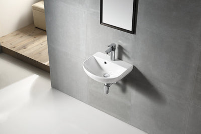 MINTY-II wall hung basin (with bracket)