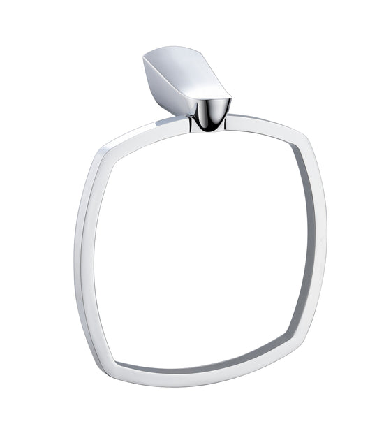 EXON Towel Ring in Chrome