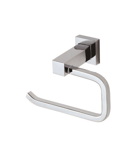 QUBI toilet roll holder in Chrome