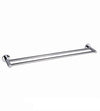 JESS double towel rail in Chrome