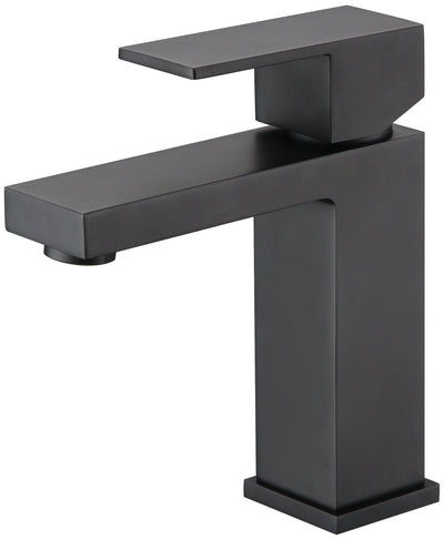 ACQUA BLACK Basin Mixer in Matt Black