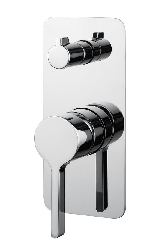 KENZO Shower Mixer With Diverter in Chrome
