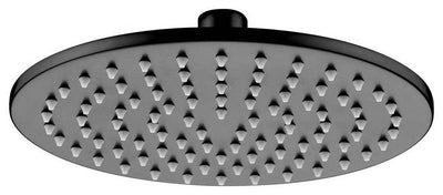 CURO Brass Shower Head in Matt Black