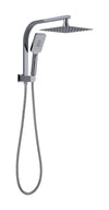 QUBI Compact Twin Shower Set In Chrome