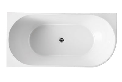 BONDI Fr/St Bath 1680mm L & BONDI (Back and Left Side) to Wall Corner Bath1500