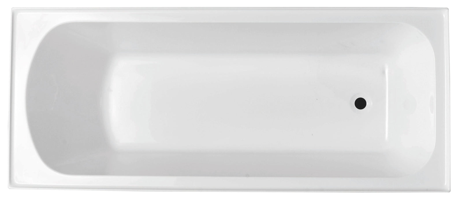RENO Insert Bath 1675mm White & RENO Insert Bath 1500mm White