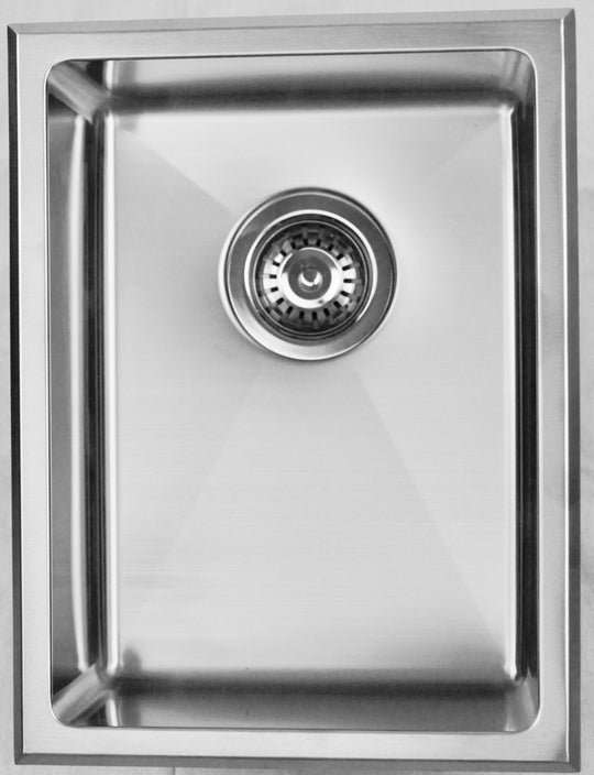 IMPACT countertop sink c/w basket waste