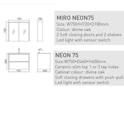 MIRO NEON 75