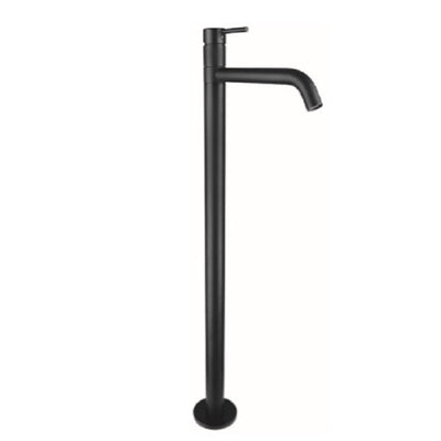 CURO Free Standing Bath Set in Matt Black