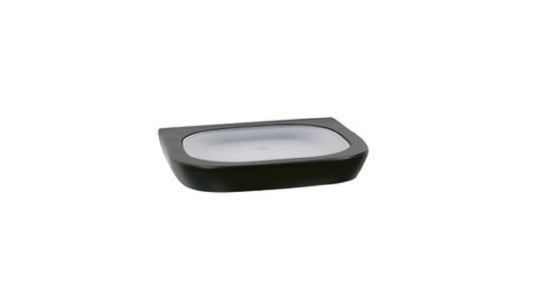NOIR Soap Dish in Matte Black