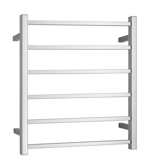 Non Heated Stainless Steal Towel Ladder Square Bar in Stainless steel or Matte Black