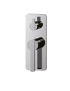 NIKO Shower mixer with divertor in Brushed Nickel