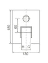 Shower Mixer With Diverter in Chrome