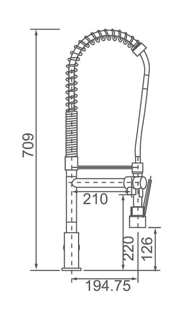 JAMIE Multifunction Kitchen Mixer