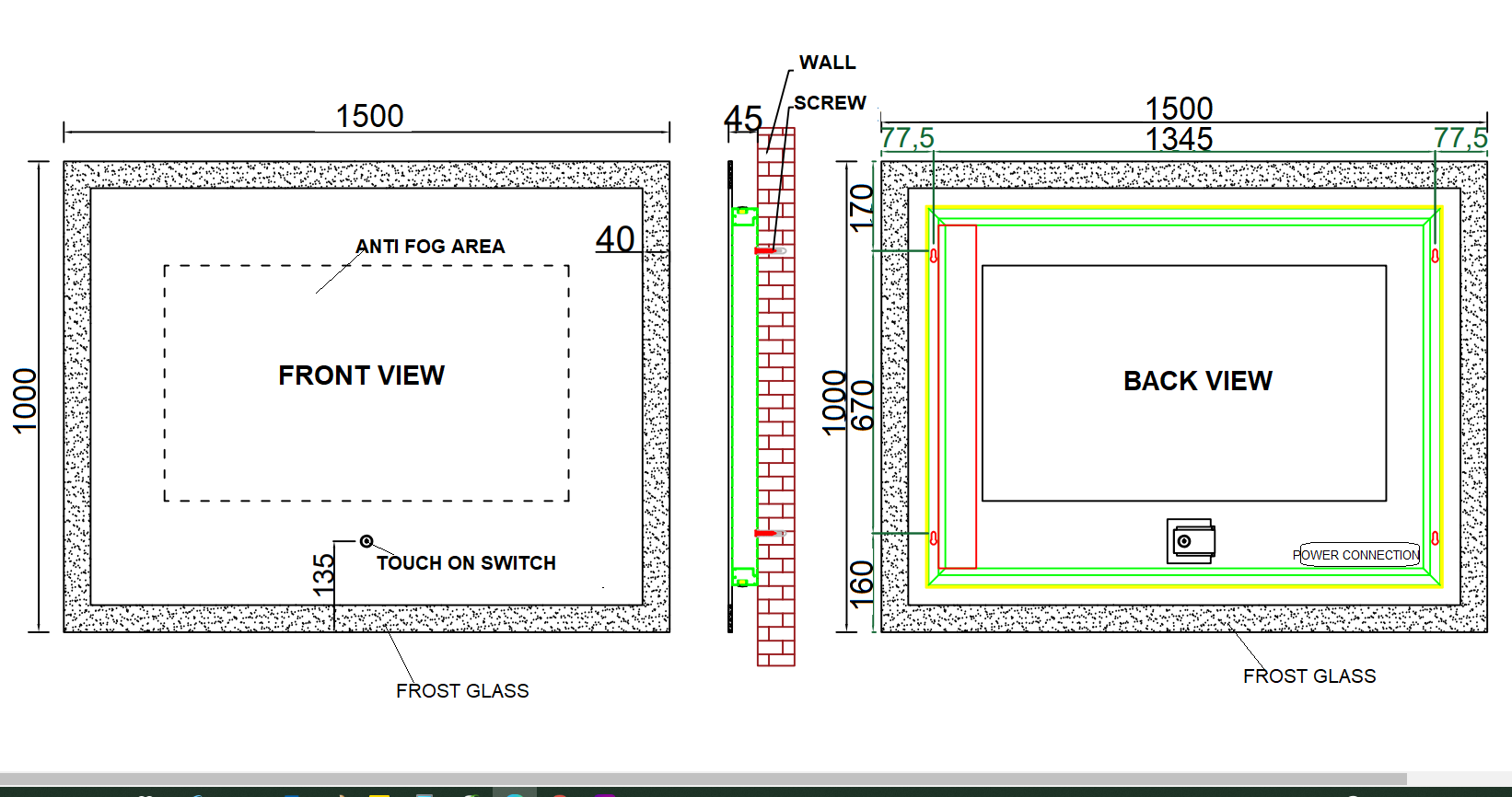 MIRO LUNA907/129/151 Mirror