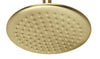 Brass Shower Head in Brushed Brass