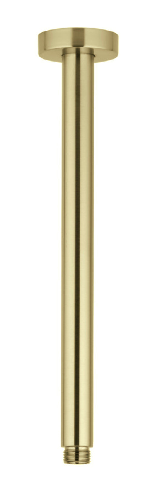 Rolex Ceiling Dropper in Brushed Brass 400mm Long